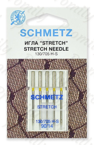 Иглы стрейч № 90, Schmetz, 5шт от магазина Promily в Краснодаре