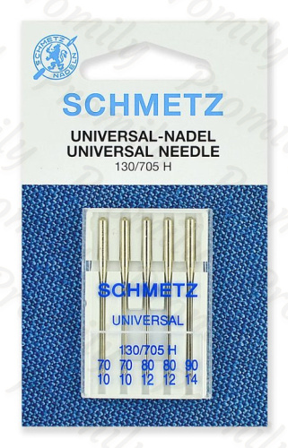Иглы стандартные №70(2), 80(2), 90, Schmetz, набор 5 шт от магазина Promily в Краснодаре