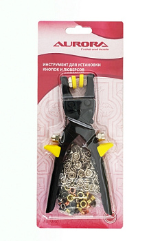 ИНСТРУМЕНТ ДЛЯ УСТАНОВКИ КНОПОК И ЛЮВЕРСОВ Aurora AU-SA50 от магазина Promily в Краснодаре