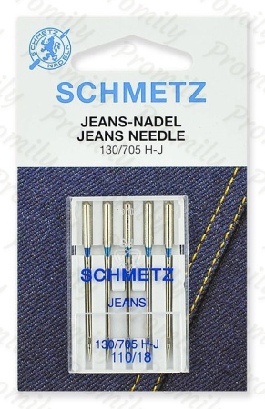 Иглы для джинсы № 110, Schmetz, 5шт от магазина Promily в Краснодаре