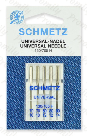 Иглы стандартные №70(2), 80(2), 90, Schmetz, набор 5 шт от магазина Promily в Краснодаре